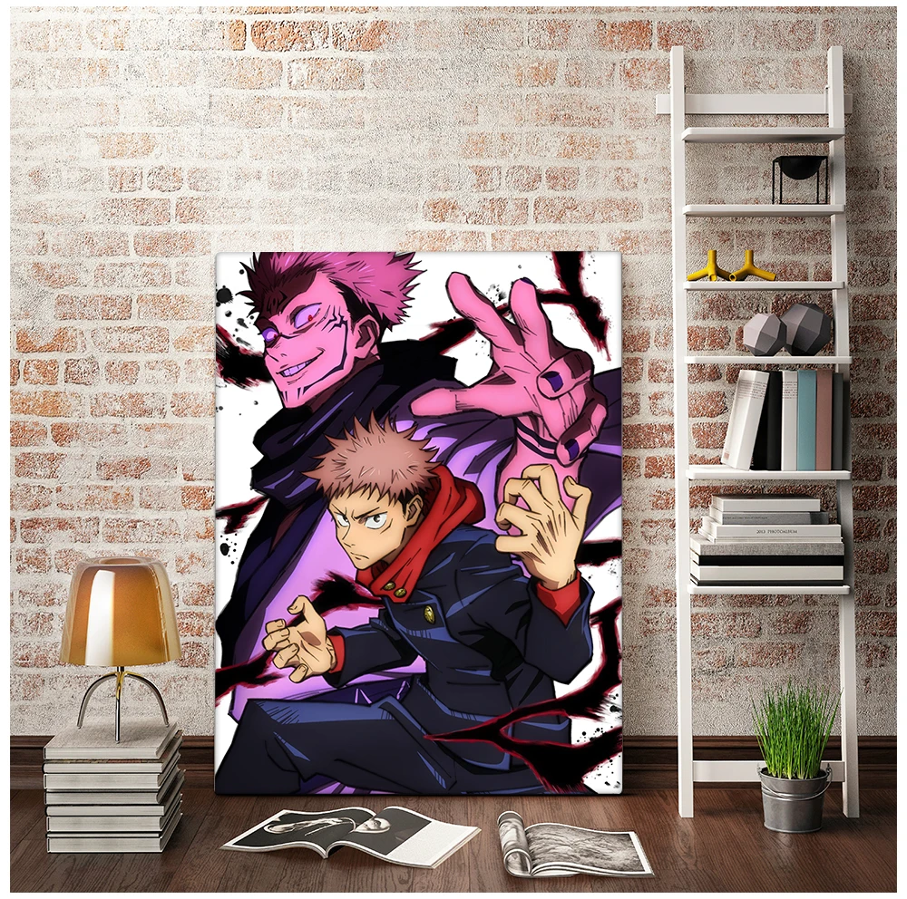 Anime Poster Jujutsu Kaisen Gojo Satoru Canvas Poster Print Wall Art Painting Nordic Kids Decor Picture Children Bedroom Decor