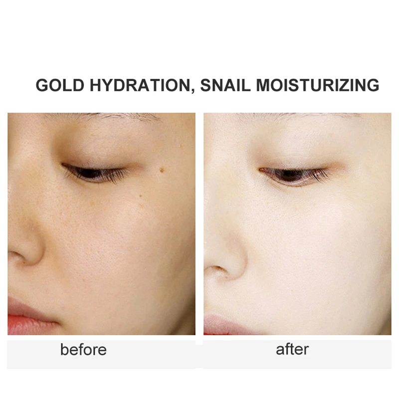 24K Gold Snail Serum Anti-Aging Hyaluronic Acid Face Serum 100ml