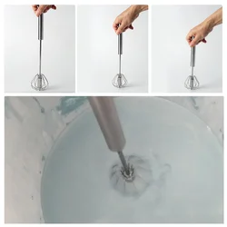 Ceramic art stirrer handheld mini stainless steel telescopic stirrer polymer clay manual mixing glaze tool DIY crafts making
