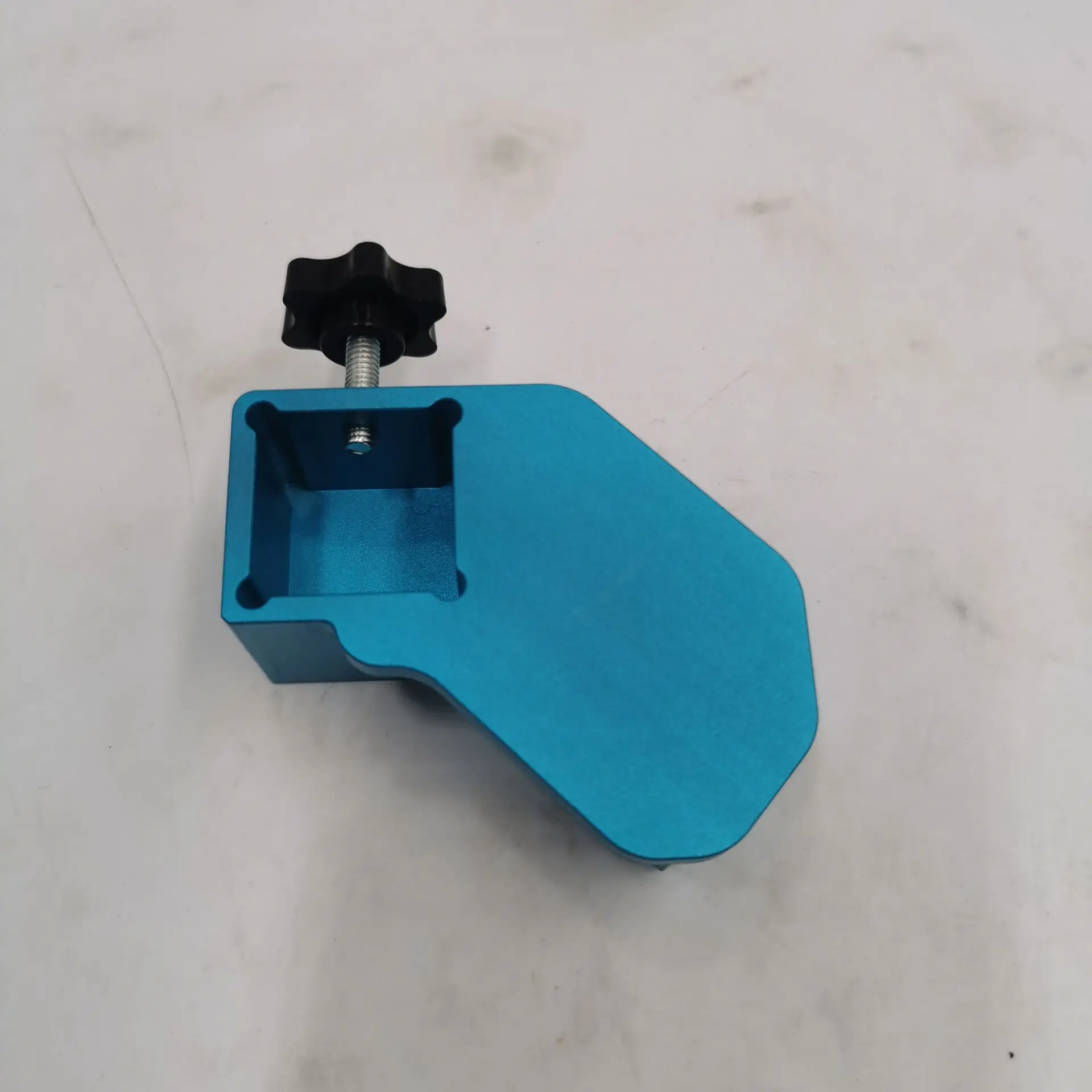 

Funssor Anycubic Photon 3D printer aluminum alloy drain bracket holder Drip Hanger blue color resin platform bracket for Photon