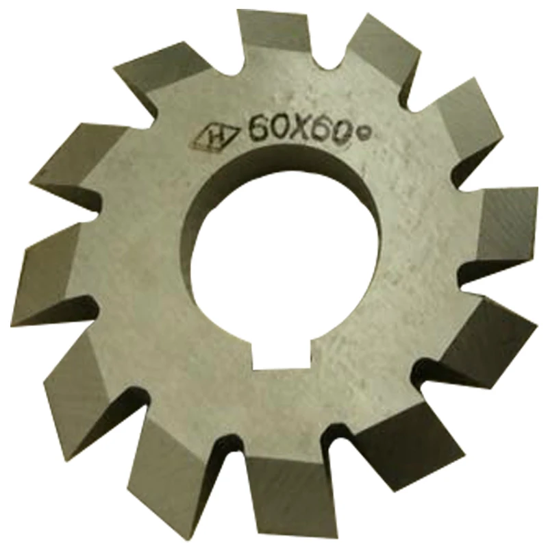 Double angle milling cutter Rough tooth fine pitch milling