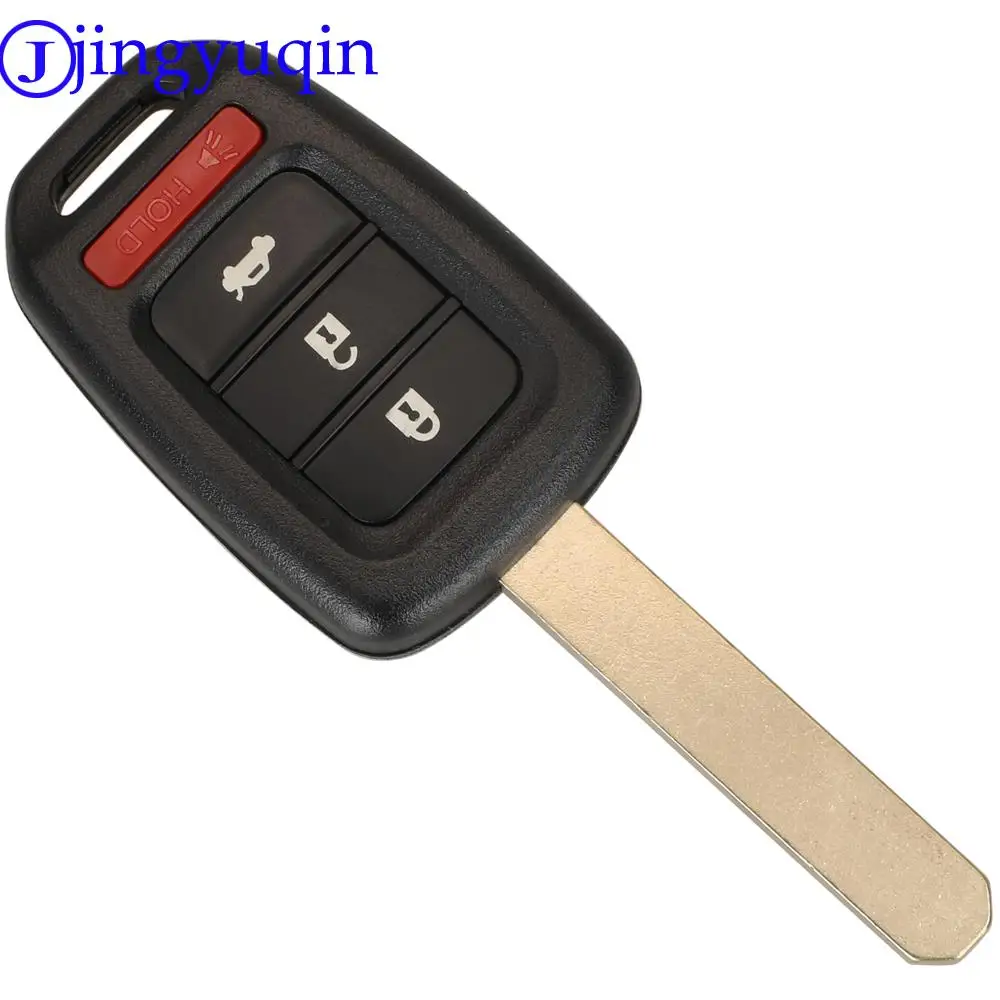 Jingyuqin Pilot samochodowy 434Mhz ID47 Chip Pilot zdalnego sterowania do Hondy 2013-2015 CRV 2013-2017 Accord Civic MLBHLIK6-IL