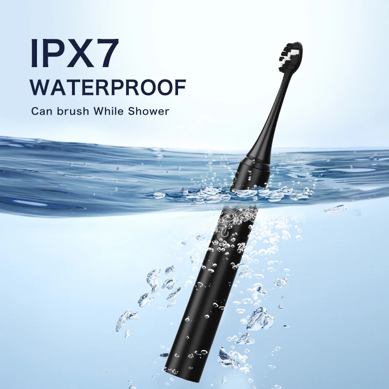 SEAGO Sonic Electric Toothbrush S2 USB Rechargeable Upgraded Ultrasonic Travel Tooth Brush Head  Whitening Best Healthy Gift