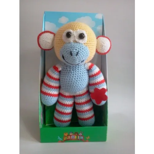 Cute Monkey Knitting Plush Toy