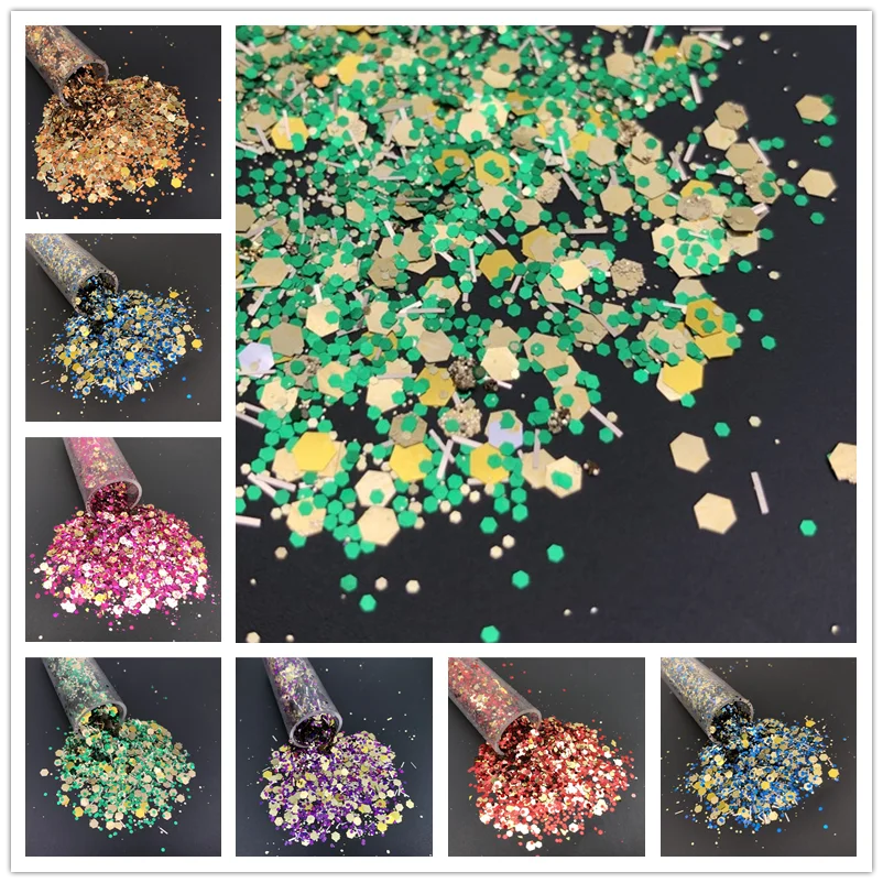 0.1mm 1mm 3mm Ultrathin Sequins Glitter Paillettes for Nail Art Manicure,Makeup Wedding Confetti,Accessories for Crafts Confetti