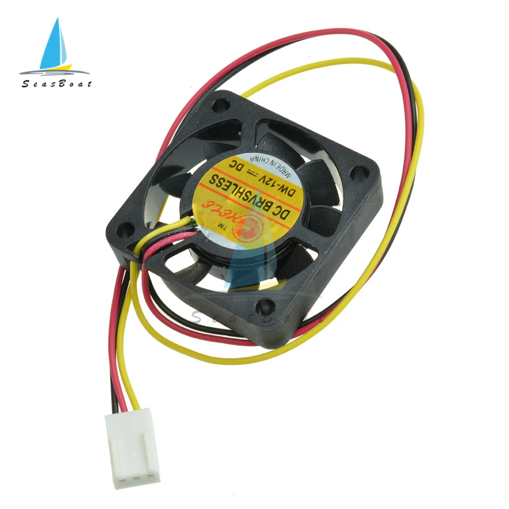 DC 12V 4010 Cooling Fan DC Cooler Brushless Mini Fan 40x40x10mm 2Pin 3Pin For 3D Printer Parts Reprap