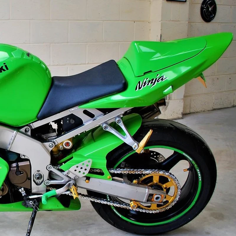 Motorcycle Rear Fairing Seat Cowl Cover For Kawasaki Z750 Z1000 Z 750 1000 2005 2006 /Ninja ZX6R ZX-6R 636 2003 2004 Green Black