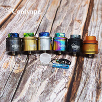 coolvape Profile RDA 24mm Vape Adjustable pin BF Tank Vaporizer Single mesh coil Atomizer vs kylin m rta fit thc tauren mod