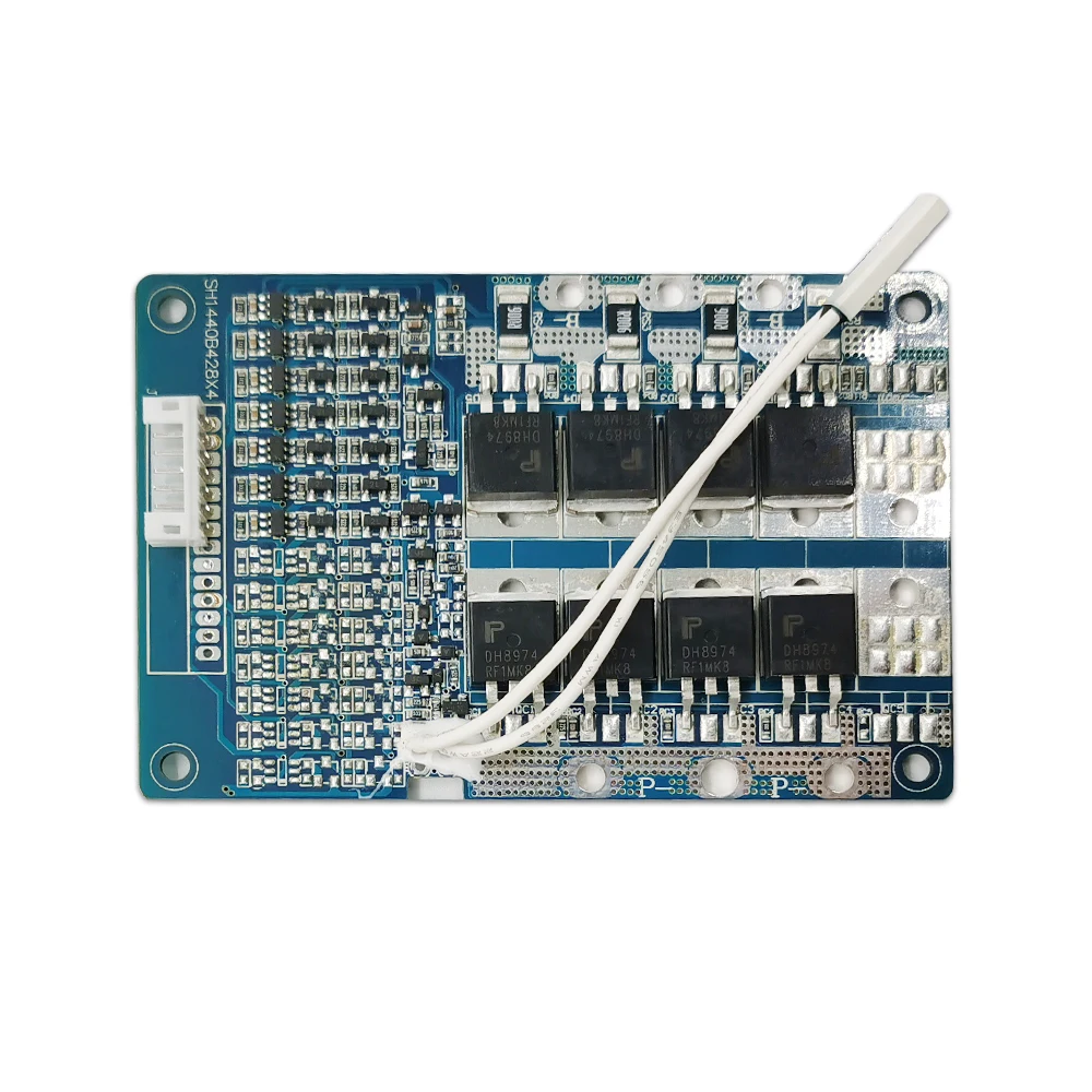 Módulo esperto do circuito da proteção de bms 7s 13s 24v 48v lifepo4 para o li-ion li-bloco da bateria do polímero