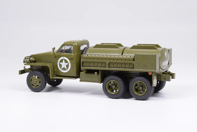 Collectible Alloy Toy Model Gift 1:43 Scale Soviet Union Russian SSM Studebaker US6 Tanker Gasoline Transporter Truck Model