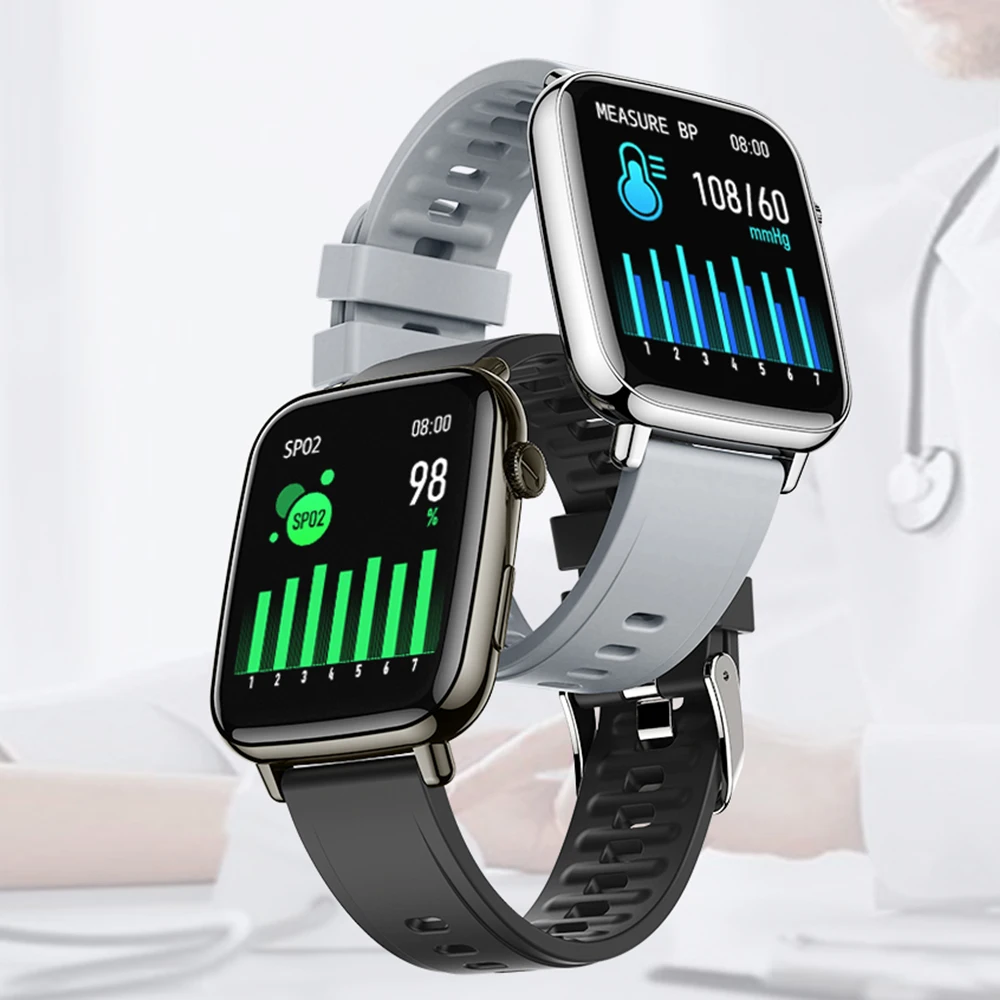 Uhoofit-reloj inteligente P41 para hombre y mujer, accesorio de pulsera resistente al agua IP67 con control del ritmo cardíaco y del sueño, compatible con iOS, Android y teléfono Xiaomi