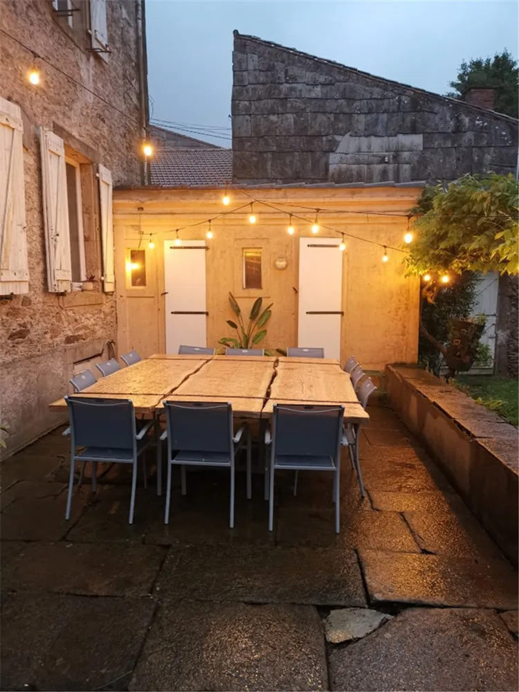 IP65 Kommerzielle Qualität 15M LED Party Lichter Outdoor S14 LED String Licht Für Terrasse Garten Urlaub Hochzeit Lichter