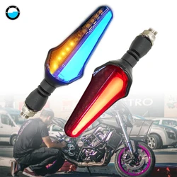 Two-tone Motorcycle Turn Signal LED Indicator Motorbike Bright Lights for Honda Yamha Hayabusa Suzuki BMW Triumph