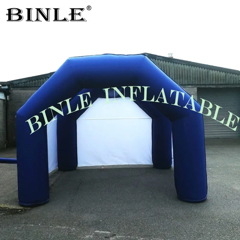 

4mx4m Environmental Garage type mobile inflatable workshop,inflatable car tent,temporary shelter for outdoor