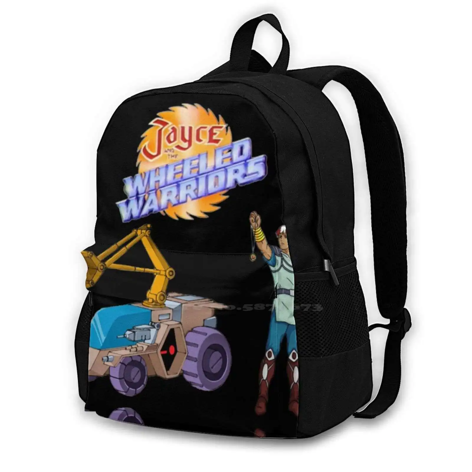 Jayce And The Wheeled Cartoon Show Large Capacity School Backpack Laptop Bags Jayce And The Wheeled Retro 80S Cartoons 80S Toys