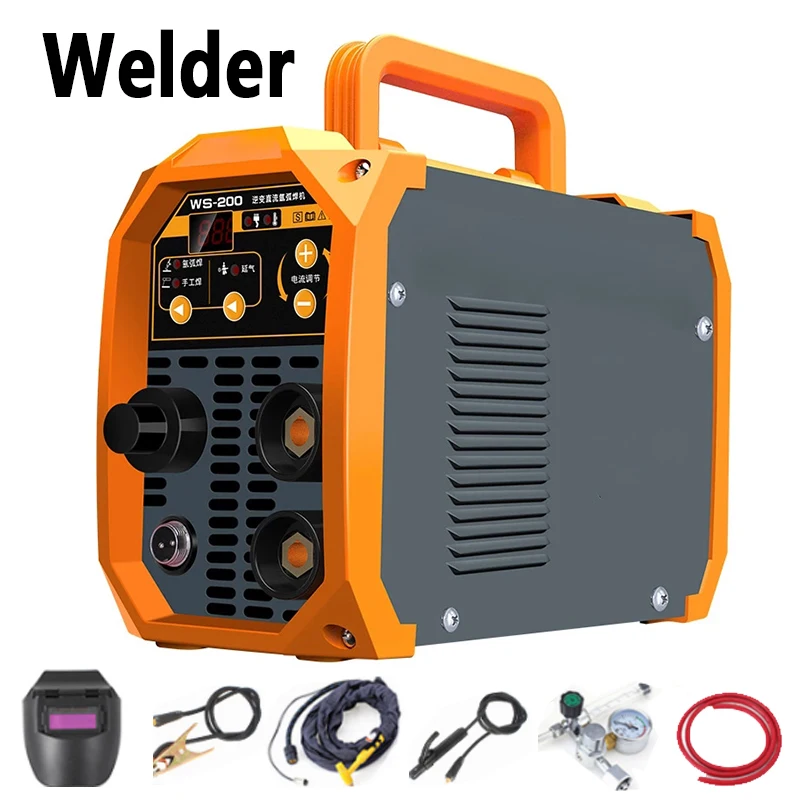 Tig Welder TIG MMA 220V Argon Tig Control Welding Machine Stainless Steel Iron IGBT Technology