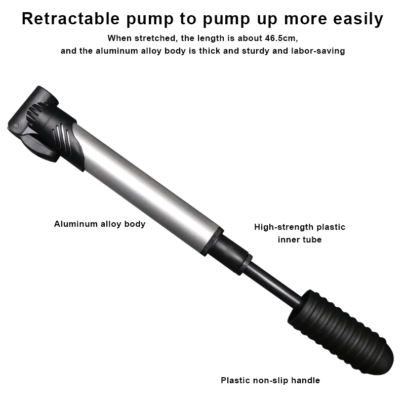 Bicycle Pump Portable Mini High Pressure Hand Inflator Mtb Road Bike Tire Pump For Schrader And Presta Valve Cycling Accessories