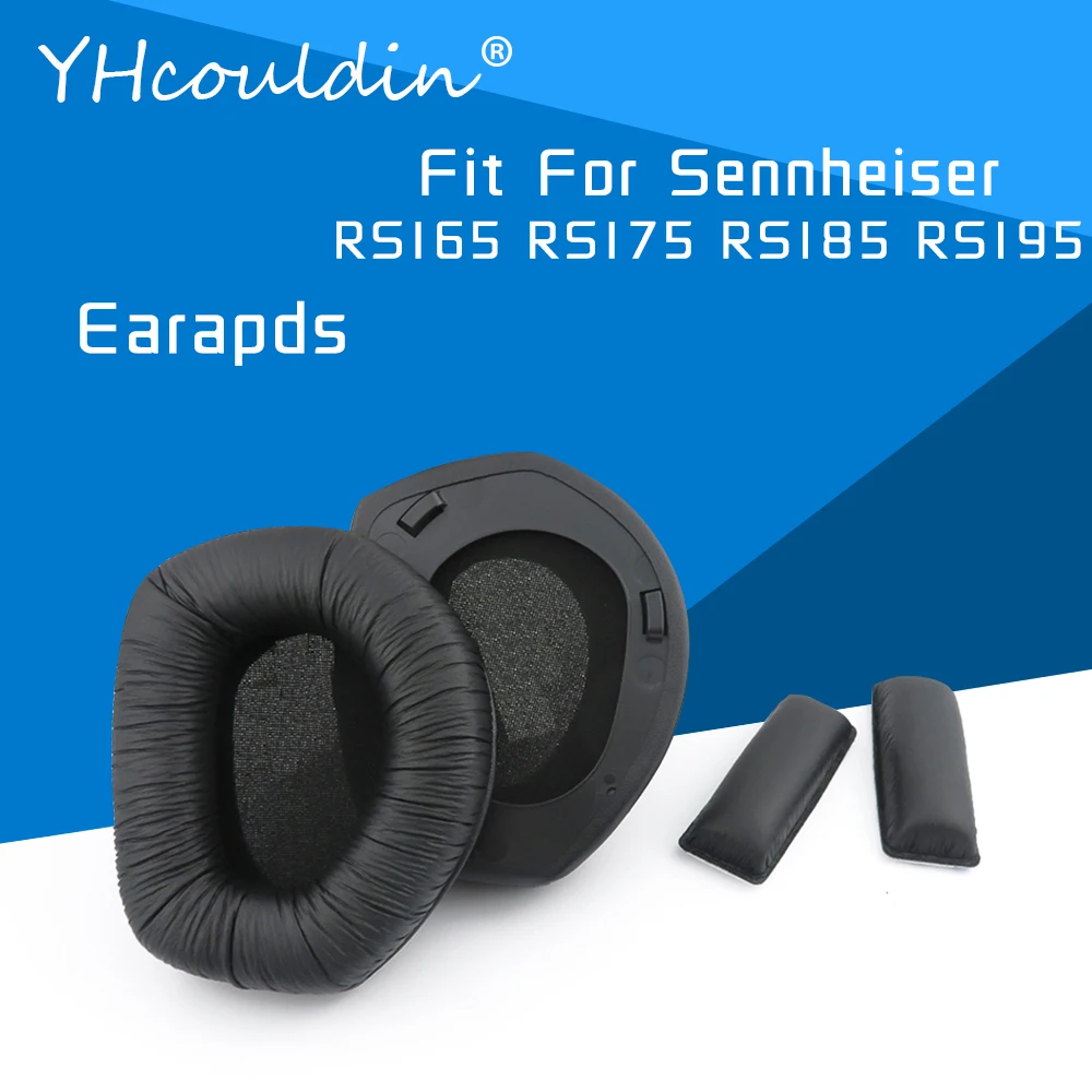 

YHcouldin Earpads for Sennheiser RS165 RS175 RS185 RS195 Headphones Earpad Cushions Covers Velvet Ear Pad Replacement Parts