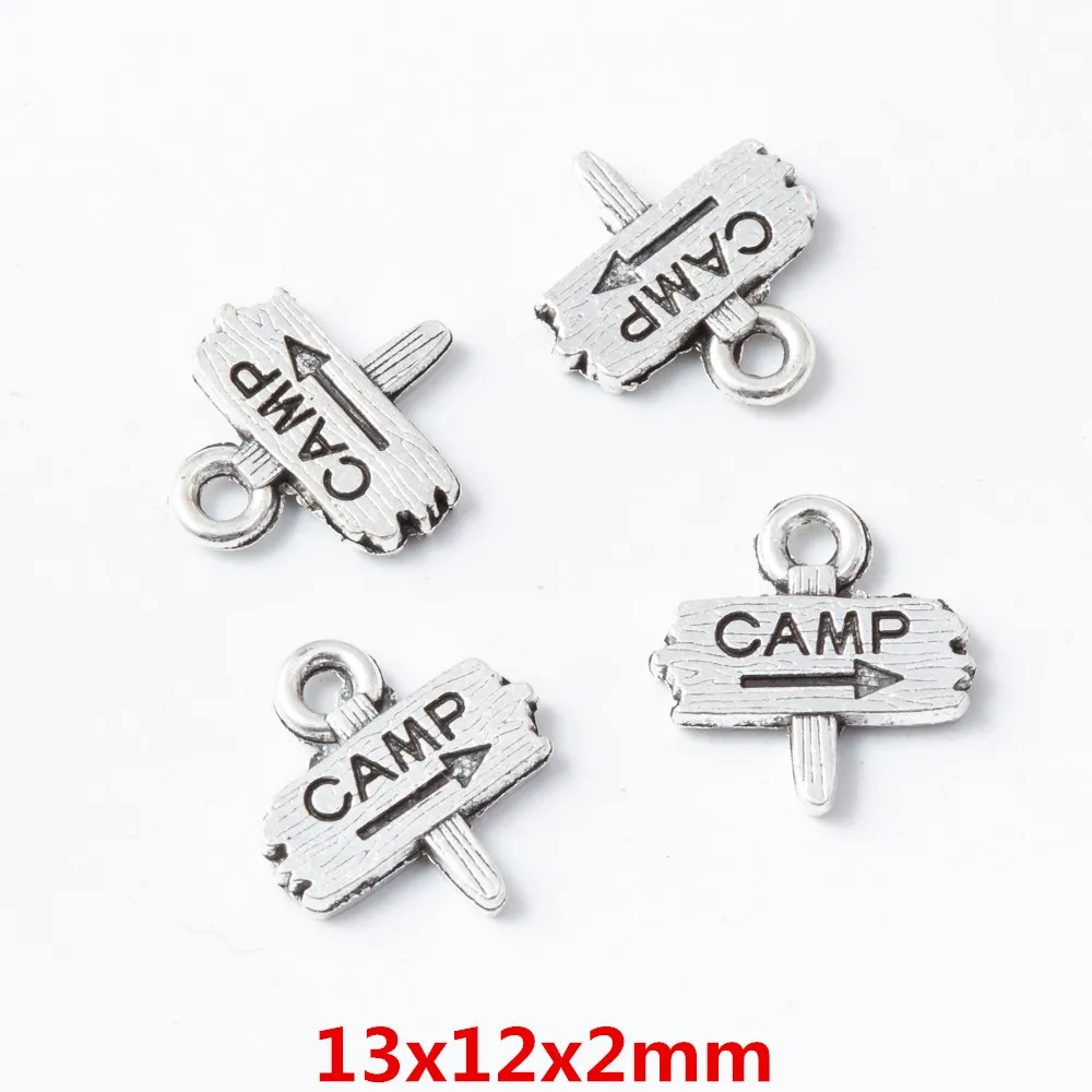 

90 pieces of retro metal zinc alloy Direction indicator pendant for DIY handmade jewelry necklace making 6718