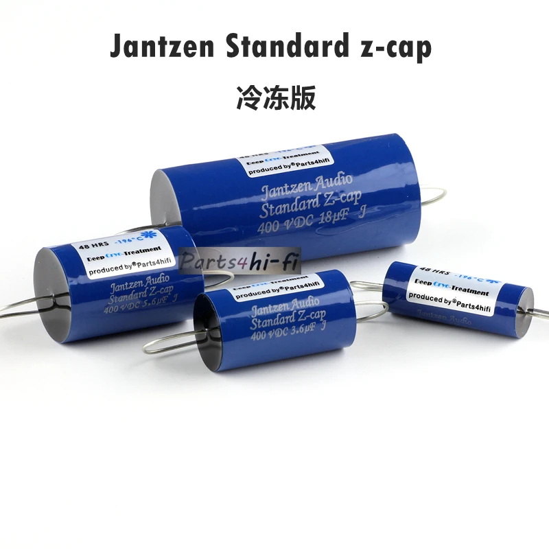 Jantzen-condensador de audio estándar z-cap 400VDC 5%, acoplamiento cruzado de fiebre MKP, Dinamarca, 2 unidades por lote, envío gratis