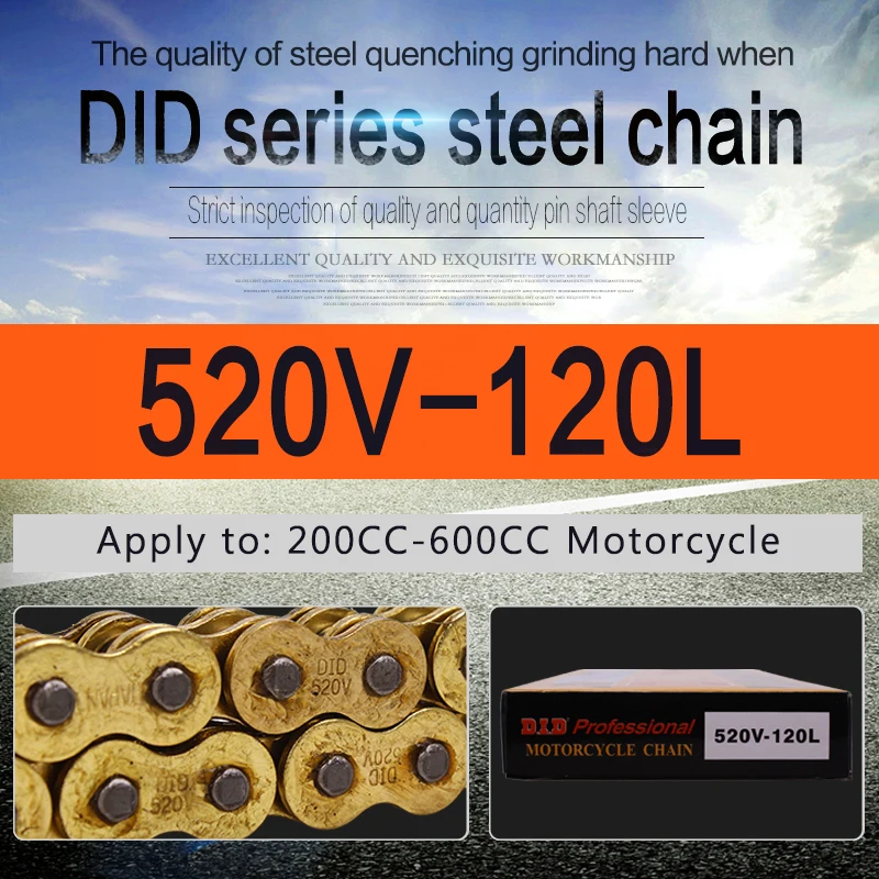 Cvk Hoge Kwaliteit Motorfiets O-Ring Oliekeerringen Chain Sets Voor 428 Deed Keten 136 Link 520 525 530 kettingen 120 Links Met Facotry Verkoop