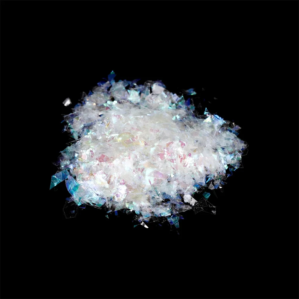 20 gr/beutel Unregelmäßige Candy Farbe Papierreste Epoxidharz Füllungen Pailletten Silikon Pailletten Für Epoxidharz Form Füllstoff Nagel Kunst