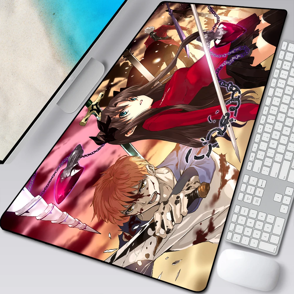 Saber (Fate Series) Mouse Pad Esports Best Gaming Anime Cool Mousepad Gamer Hot Personalized Mouse Mats Keyboard PC office pad