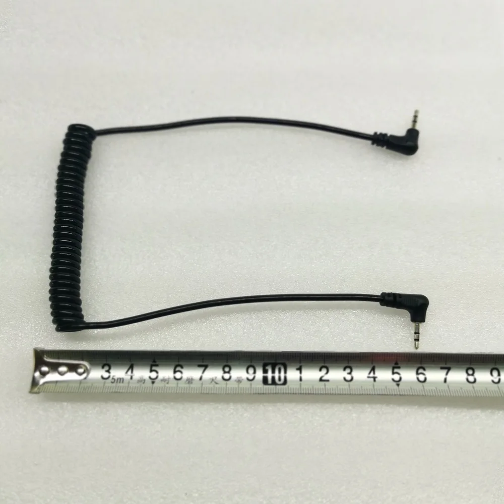 2.5mm Camera Remote Controller Wire Lanc Spring Cable Plug Connection Accessories For Sony Panasonic Canon Jvc Camcorders