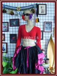 Belly Dance Tribal Boho Stretchy Cotton Iong Sleeve Choli Top LB23 28