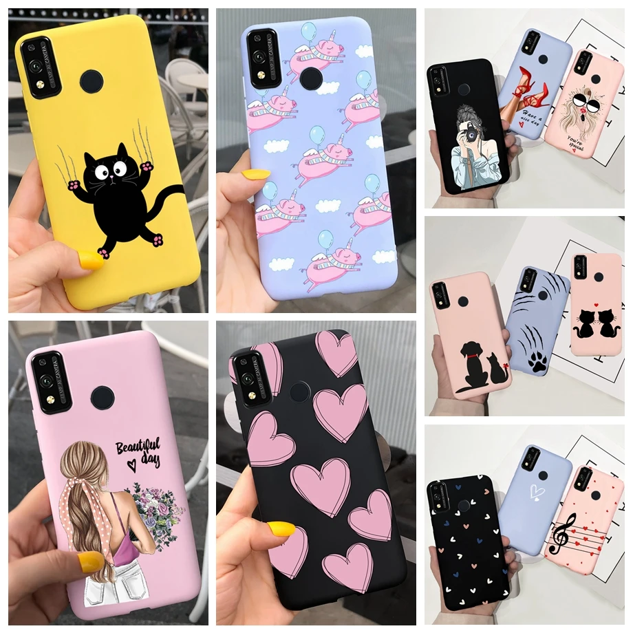 Funda Premium para Huawei Honor 9X Lite 9x Pro 9x, Color caramelo, sofu-touth, fundas de silicona para Honor 9x9 x Lite Pro Premium