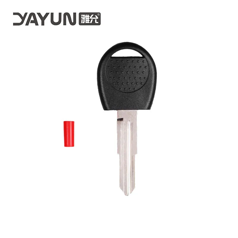 YAYUN ForChevrolet Uncut DW04RAP Key blank blade Transponder Car Key Shell Case