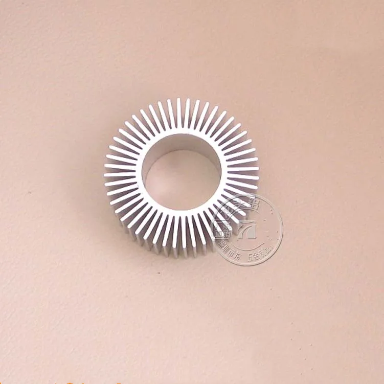 

5pcs 53*27*20~90mm LED Heatsink Sunflower Aluminum Base Radiator Round Aluminum PCB Radiator LED lamp DIY High Power LED Cooler