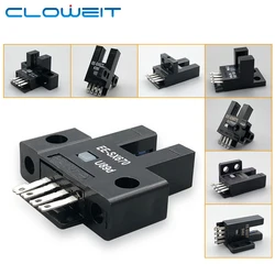 Cloweit 5mm Micro Grooved Switch Photoelectirc Sensor With Connector Type EE-SX670-671-672-673-674-675-676-677 Proximity NPN PNP