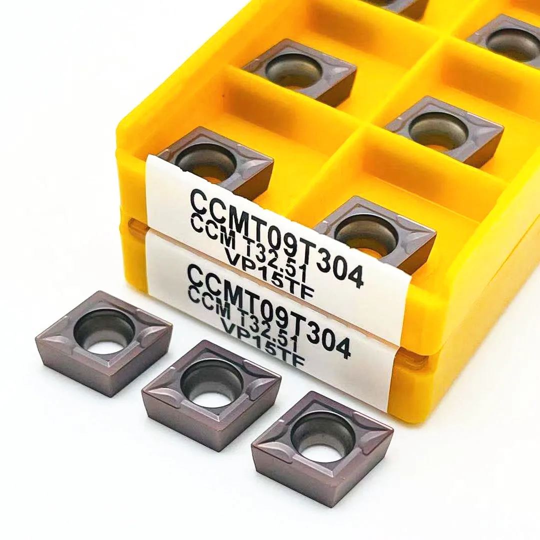 카바이드 인서트 CCMT09T304 CCMT09T308 VP15TF UE6020 US735 CCMT060204 금속 선반 공구, 엔드 밀링 커터 CCMT 09T308 CNC 공구