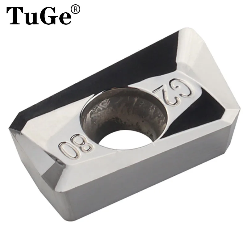 TuGe APKT1604 PDFR G2 faccia mills lama inserto fresa carburo di fresatura inserti 1604 per la lavorazione del legno, Alumium, di Rame