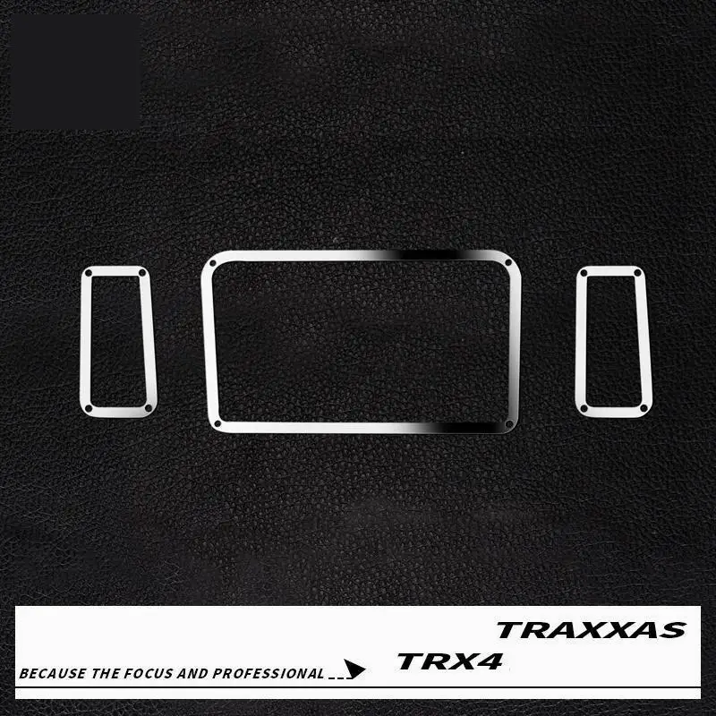 

Traxxas Trx4 Defender For 1/10 Rc Crawler Car Window Frame Window Frame 8pcs Window Metal Frame Scratchproof Decorative Plates