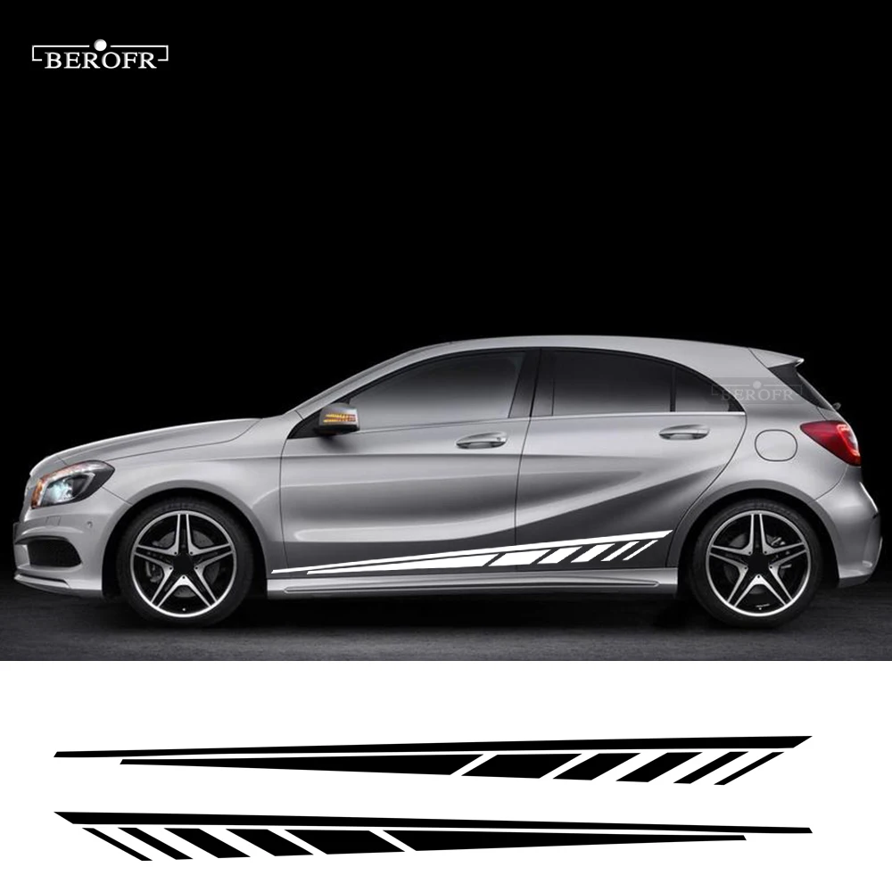 Edition 1 Door Side Stripe Car Decal Sticker for Mercedes Benz A Class W176 W177 A45 A180 A200 A220 A250 X117 AMG Accessories