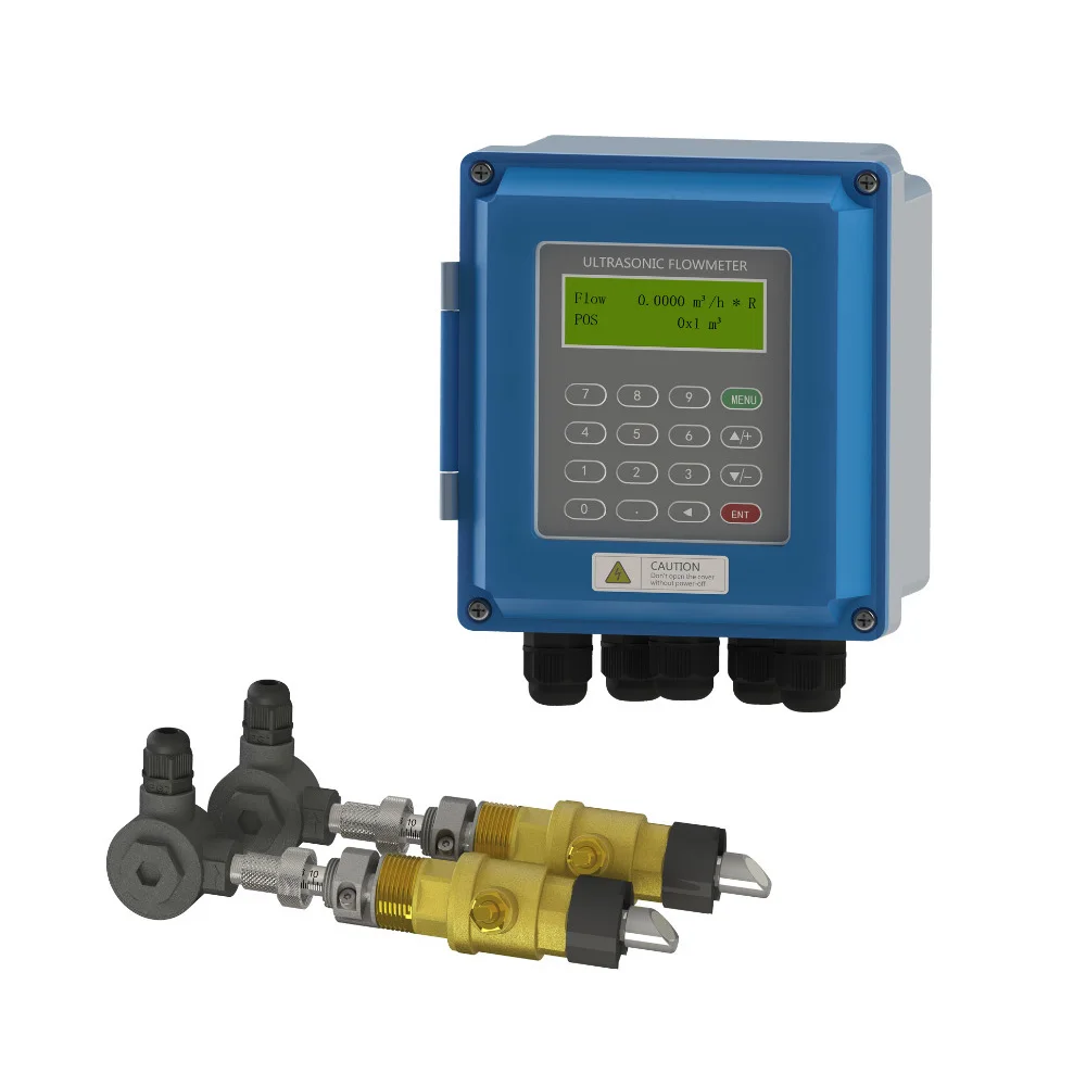 Sensor de tipo de inserción de TUF-2000B, medidor de flujo ultrasónico de agua, sensor de alta temperatura, DN50-6000mm