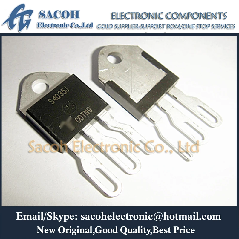 

Refurbished Original 5Pcs/Lot S4035J S4035 OR S8035J OR S6035J OR S2035J TO-218X 35A 400V SCRs