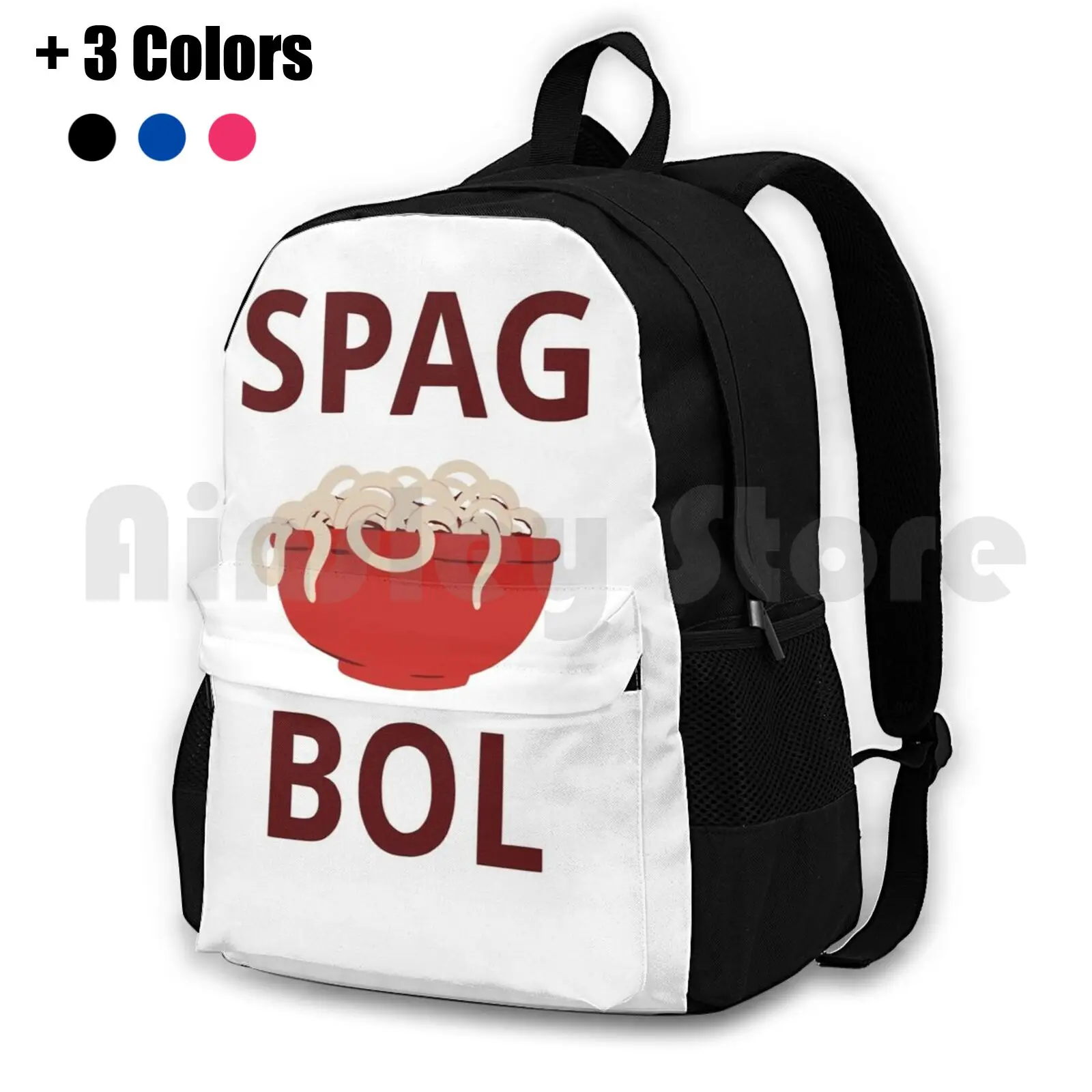 Spag Bol Outdoor Hiking Backpack Riding Climbing Sports Bag James Acaster Spaghetti Bolognese Standup Stand Up Comedy Funny