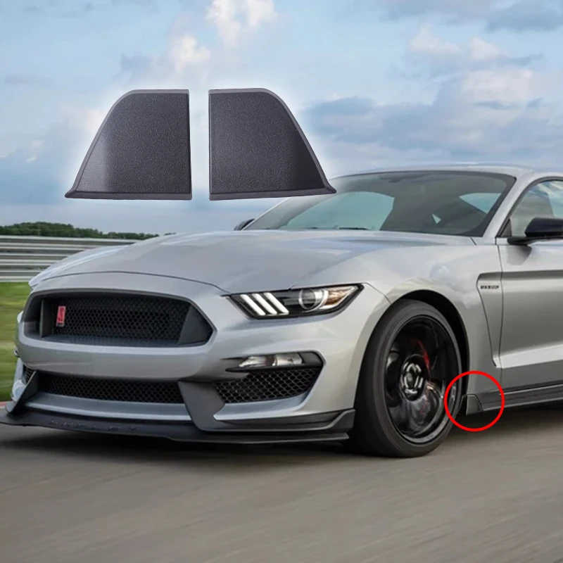 Car Rocker Winglets Refit Side Skirt Spoiler Guard For 2015-2018 Ford Mustangs GT, EcoBoost and V6