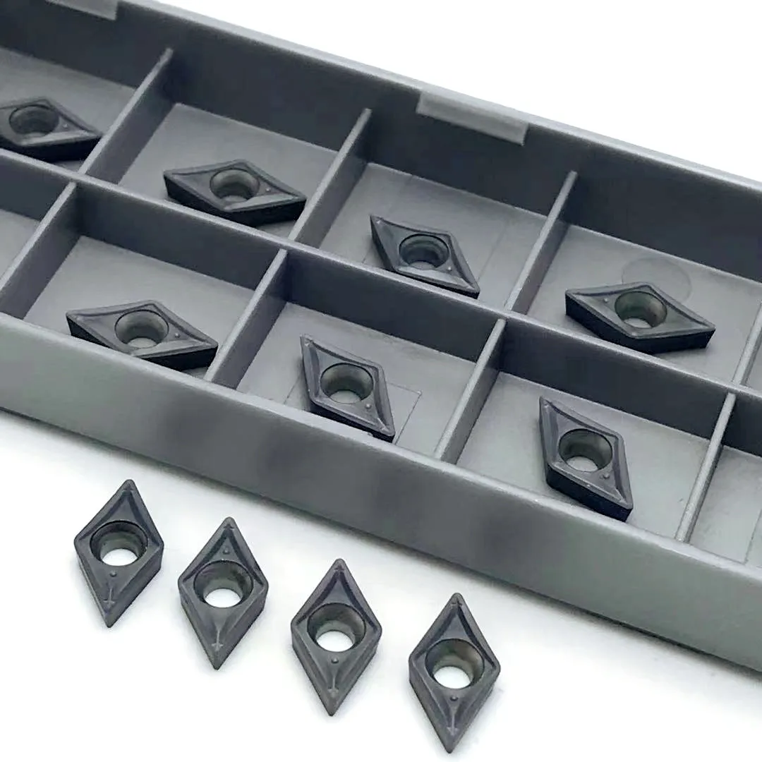 Dcmt070204 sm ic907 ic908 torneamento externo ferramenta de metal ferramenta de torneamento cnc inserção torno ferramenta carboneto dcmt 070204