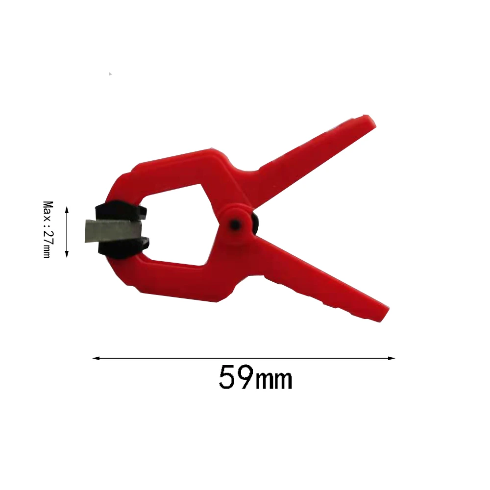 20PC 2inch high quality plastic Spring Clamps DIY Woodworking Tools  Nylon Mini Photo Frame Clamp Diy Tools in a Box