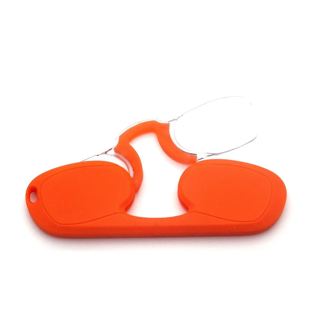 Clip Neus Mini Leesbril Mannen Vrouwen Lezers Bril Bril Zonder Bakkebaarden Pince-nez1.0 + 1.5 + 2.0 + 2.5 + 3.0 + 3.5