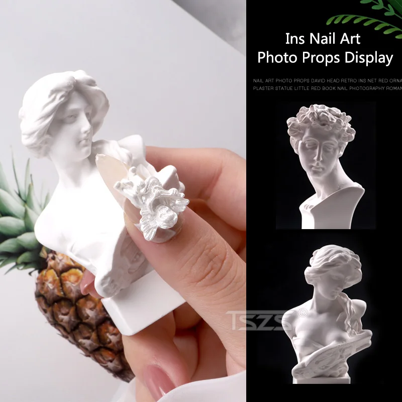 Tszs Japanese Nail Art Photo Props Display Nail Decoration Tools Salon Supplies Nail Accessories Figure Sculpture DIY