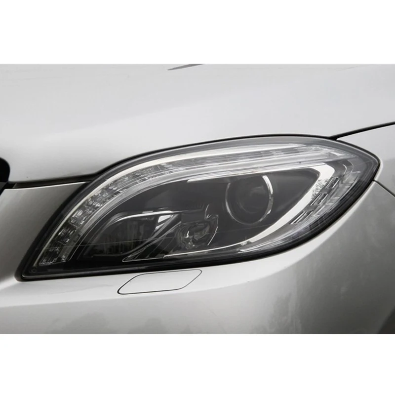 Car Headlight Cover Case Glass Auto Lens Caps Shell For Mercedes-Benz M-Class ML W166 ML300 ML350 ML400 ML450 ML500 2012-2015 view 6