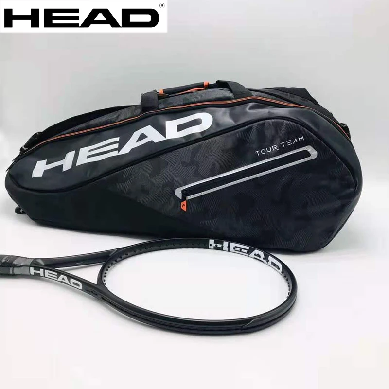 Multi-function HEAD Tennis Backpack 9Pack Tour Team Limited Edition Tenis Shoes Clothes Bag Poly TPE Squash Tenis Racket Handbag