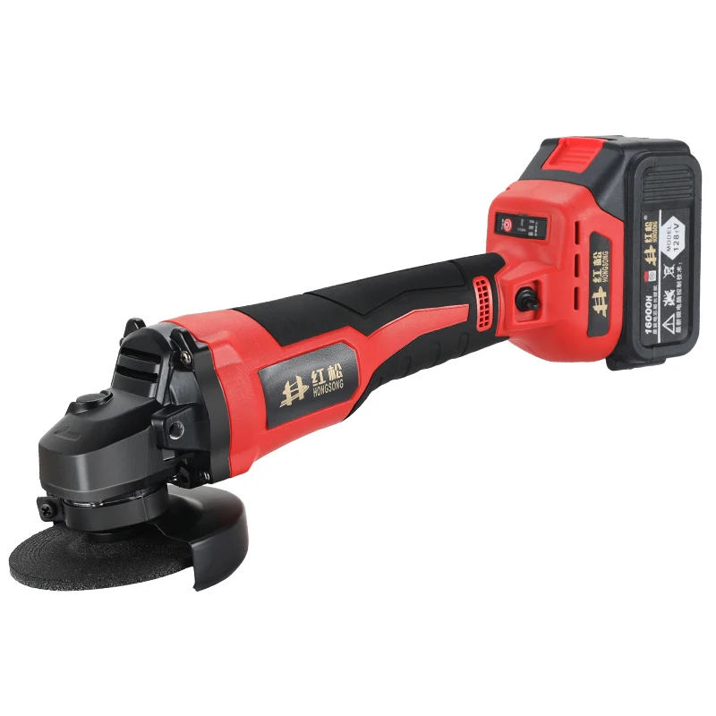 

Brushless Rechargeable Angle Grinder Lithium Multifunctional Polisher Cutting Machine Grinding Rechargeable Angle Grinder