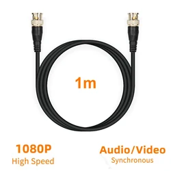 1pcs BNC 케이블 1080p HD 3G HD SD SDI cctv 카메라 모니터 보안 시스템, 75Ohm RG59 동축 코드