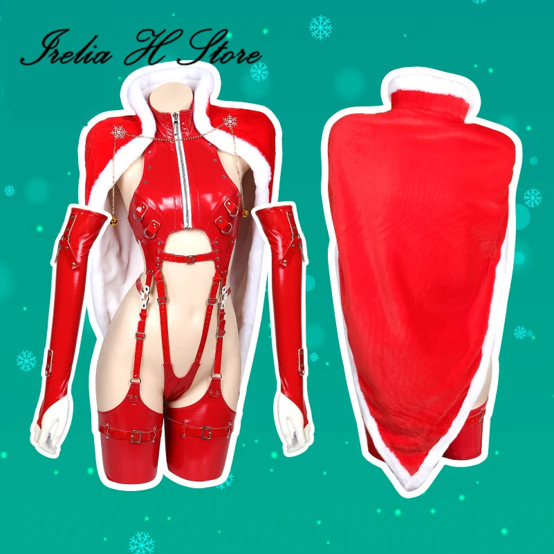 Irelia H Store Dark Dynasty Combat suit Leather Sexy Cosplay Costume Private Photo Shoot sexy lingeris Halloween Christmas Ju image 2